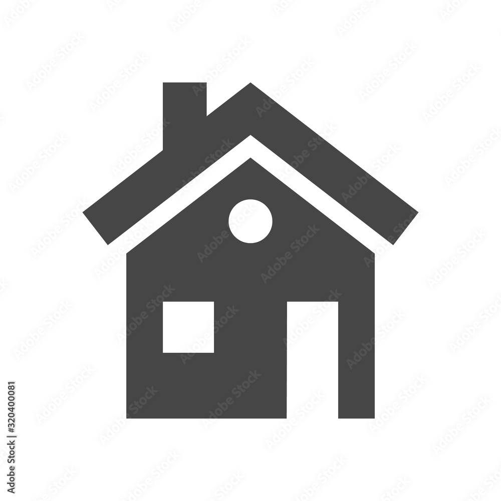 House Icon in flat style isolated on white background. Homepage symbol for your web site design, logo, app, UI. Vector illustration, EPS10. House Icon in flat style isolated on white background. Homepage symbol for your web site design, logo, app, UI. Vector illustration, EPS10.