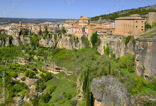 Cliff Houses of Cuenca, Heucar Gorge, Spain, UNESCO World Heritage photo