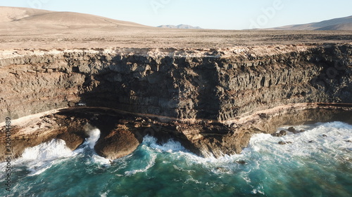 Nature from a camera in the middle of winter in the Canary Islands