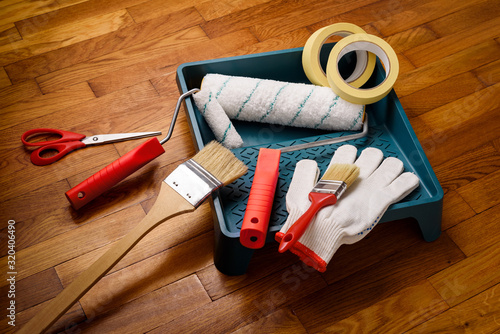 Foto Tools for interior painting