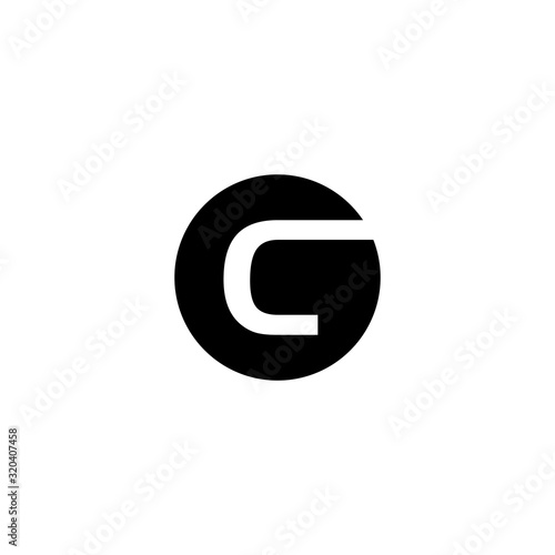 C logo vector icon template