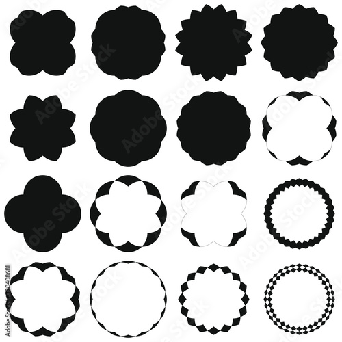 Badge, écusson, bouton, macaron, cocarde, étiquette, logo