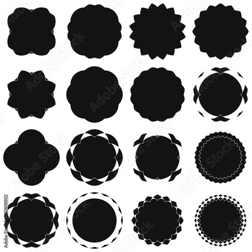 Badge, écusson, bouton, macaron, cocarde, étiquette, logo