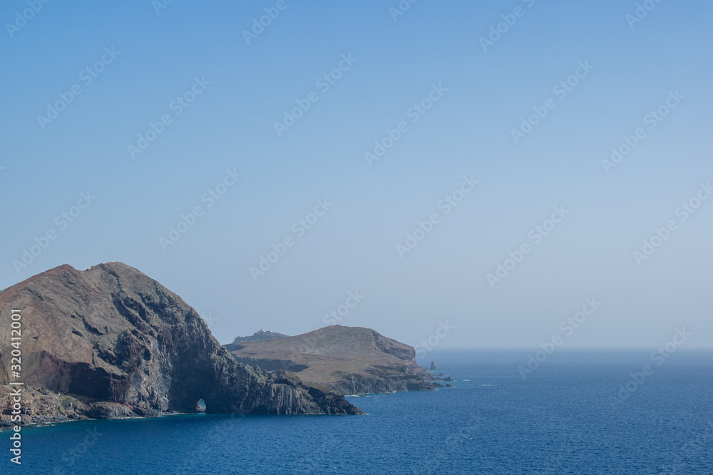 Naklejka premium island in the sea in Madeira