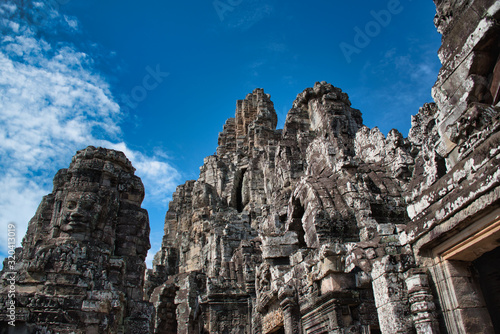The Bayon, Prasat Bayon is a richly decorated Khmer temple