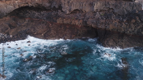 Nature from a camera in the middle of winter in the Canary Islands