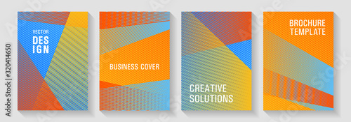 Geometric banner vector backgrounds.