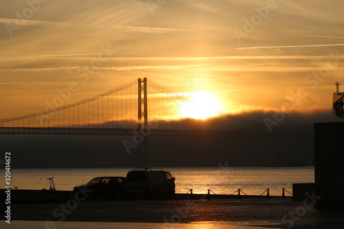 amanhecer em Belém lisboa