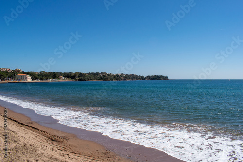 Sea front in the south of france