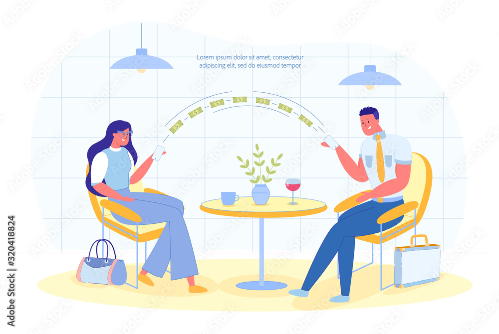 Online Banking Services, Vector Illustration. Online Banking Services, Vector Illustration.
