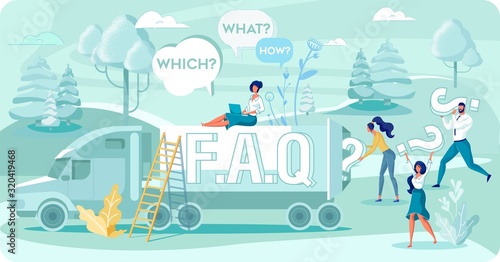 Creating Page with Frequently Asked Questions