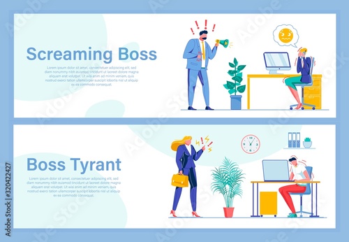 Screaming and Yelling Boss Spoiling Office Life