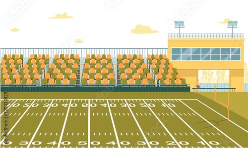 High School Football Stadium to Play and Watch