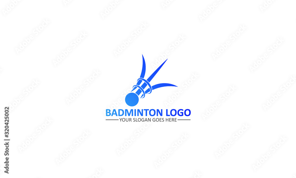 simple creative badminton logo designs template vector icon, with a shuttlecock silhouette, editable eps 10, simple creative badminton logo designs template vector icon, with a shuttlecock silhouette, editable eps 10,