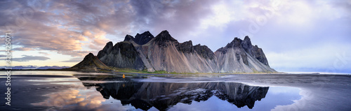 Sand dunes on the Stokksnes...