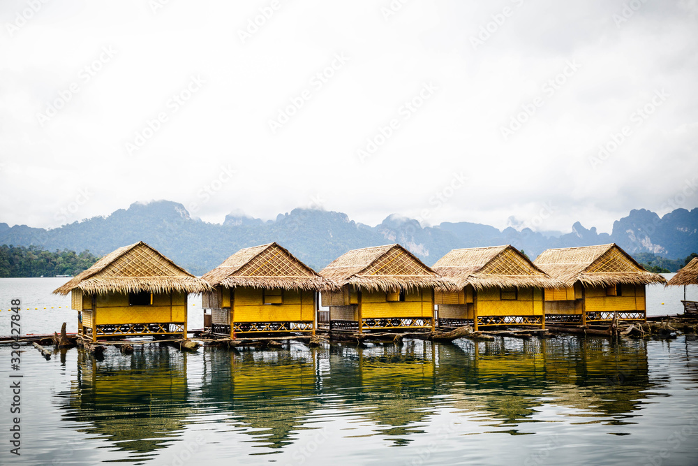 Floating hotel in Thailand