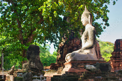 Parque historico de Ayutthaya