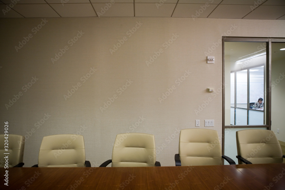Empty chairs in conference roomconfernce room Empty chairs in conference roomconfernce room