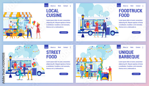 Local Cuisine, Food Truck Food, Unique Barbeque.