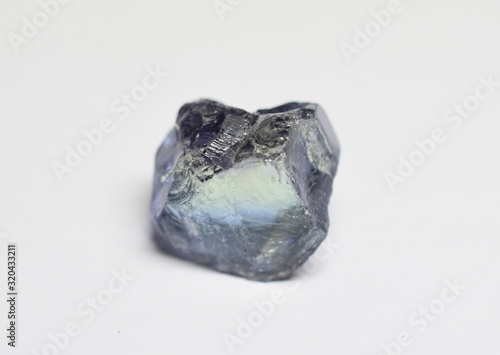 Tanzanite natural raw & unheated gemstone crystal photo