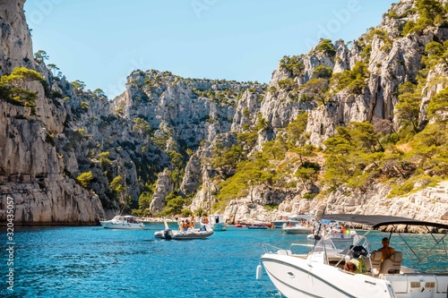 Fototapeta Naklejka Na Ścianę i Meble -  boats in cassis