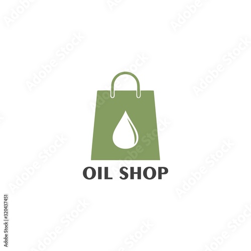 Oil Shop Logo Vector and Templates