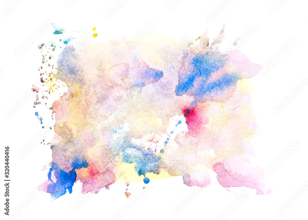 Obraz premium colorful water color paint background