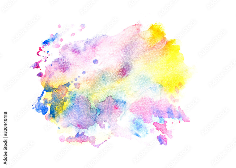colorful water color paint background