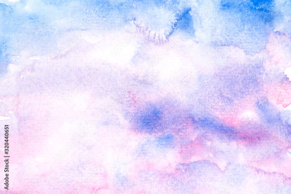 abstract watercolor hand painted background