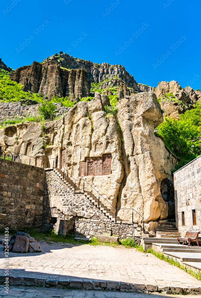 Geghard monastery, UNESCO world heritage in Armenia