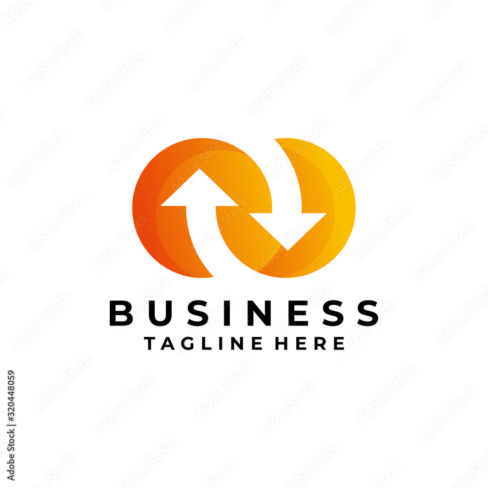 business transfer logo icon vector isolated business transfer logo icon vector isolated