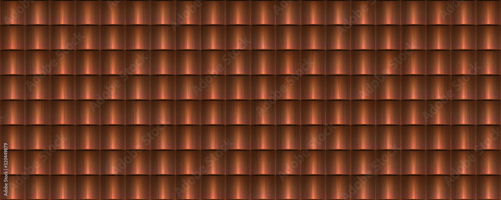 3d material cooper tiles background 3d material cooper tiles background