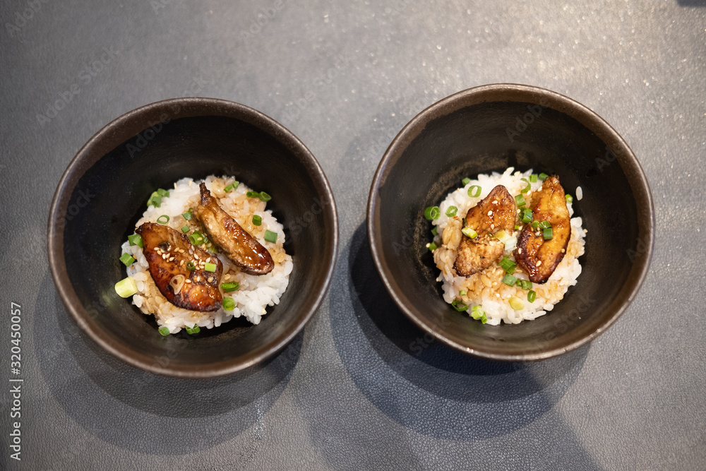 Japanese Unagi Don with Foie Gras Japanese Unagi Don with Foie Gras