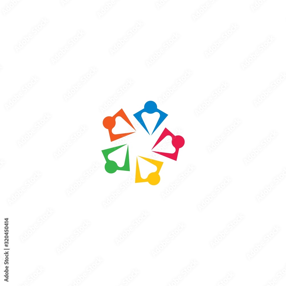 community logo template vector icon design community logo template vector icon design