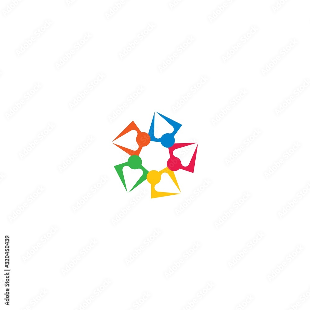 community logo template vector icon design community logo template vector icon design