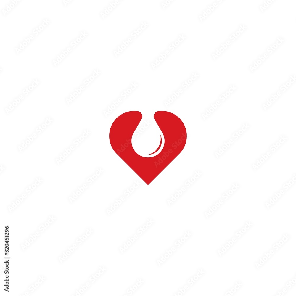 Heart drop blood care logo template vector icon design Heart drop blood care logo template vector icon design