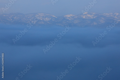 岩手県 奥羽山脈と雲海