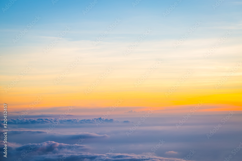 Beautiful sky and clouds before sunset Beautiful sky and clouds before sunset