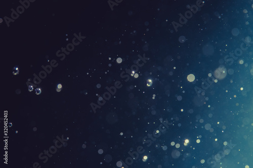 Abstract glitter bokeh