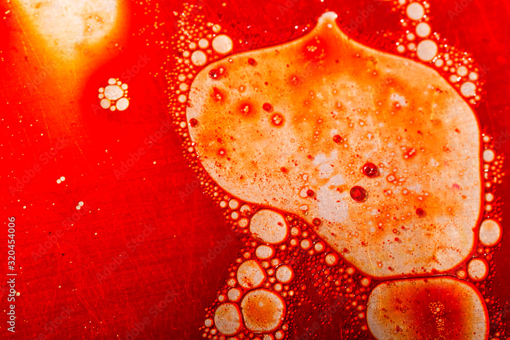 Fototapeta premium Abstract background with blood splashes
