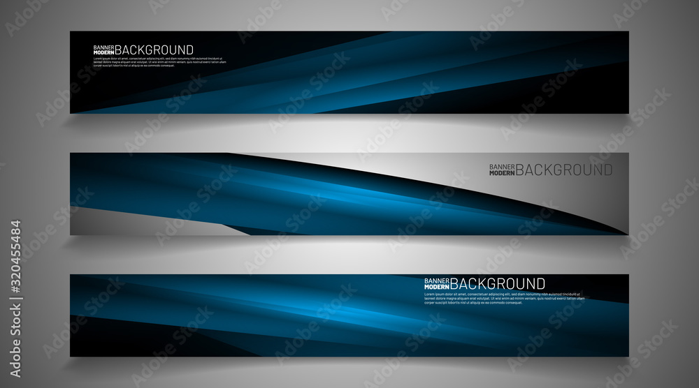 Set banner background for your design. vector graphic design illustration. suitable for your background design