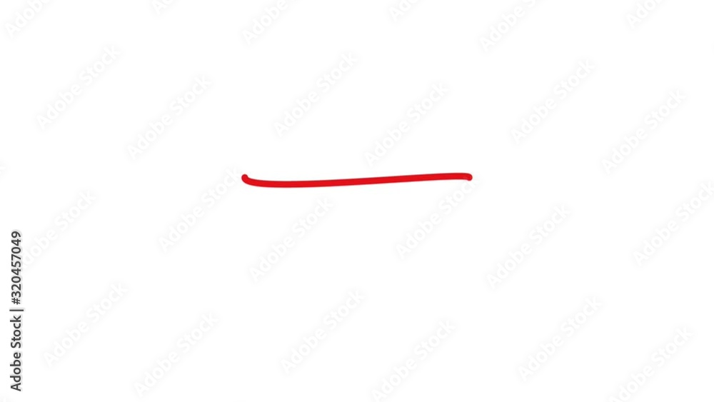 Line draw on white background, self drawing scribble highlighter, 6 animated design elements of highlighting, red marker isolated on white, animation with alpha matte. Line draw on white background, self drawing scribble highlighter, 6 animated design elements of highlighting, red marker isolated on white, animation with alpha matte.