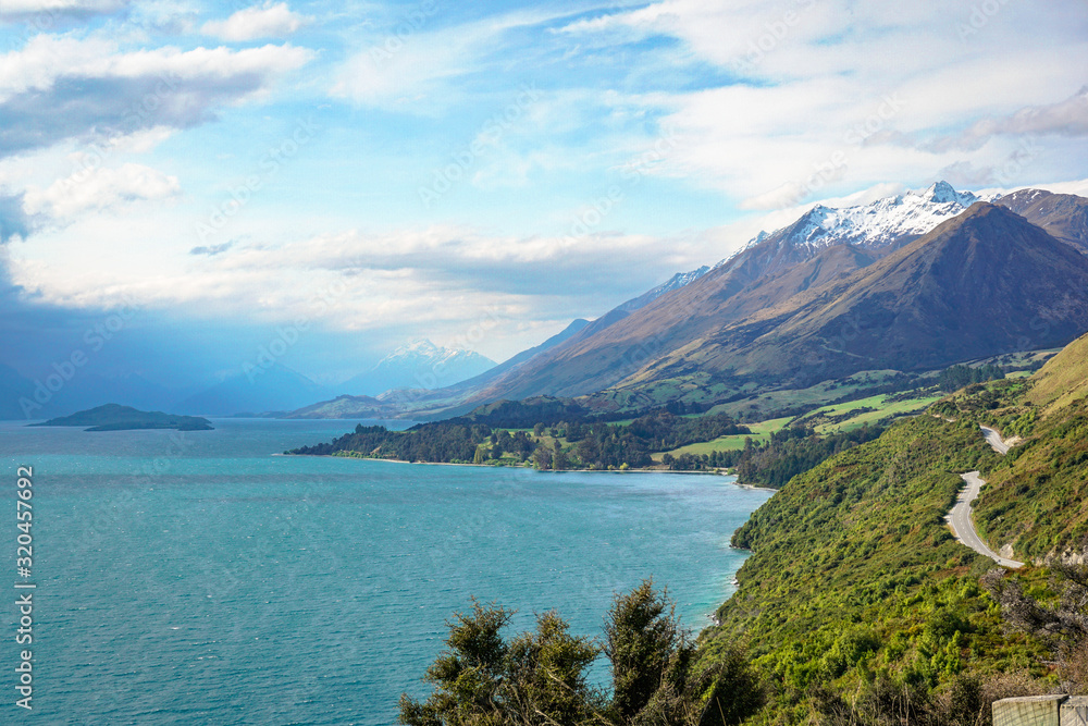 2020 glenorchy queenstown new zealand nature lake mountains snow