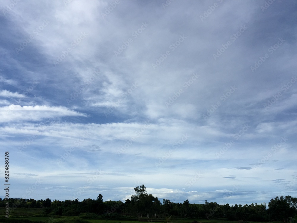 Fototapeta premium dramatic sky and clouds