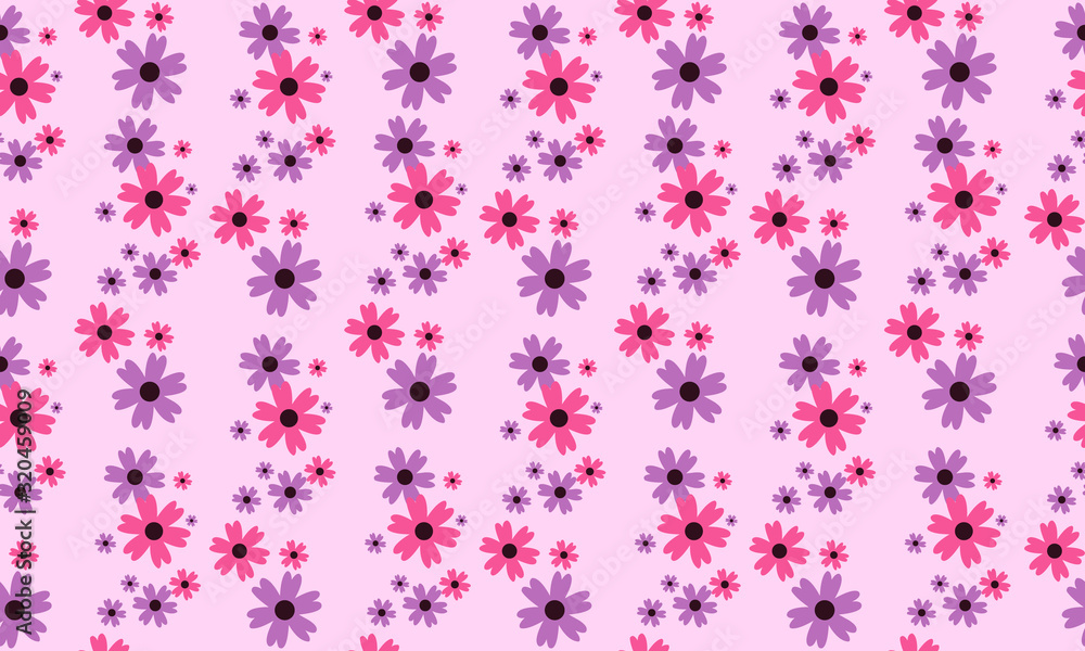 Valentine template design with leaf and flower elegant pattern background. Valentine template design with leaf and flower elegant pattern background.