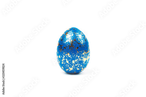 easter egg isolated on white with modern design.