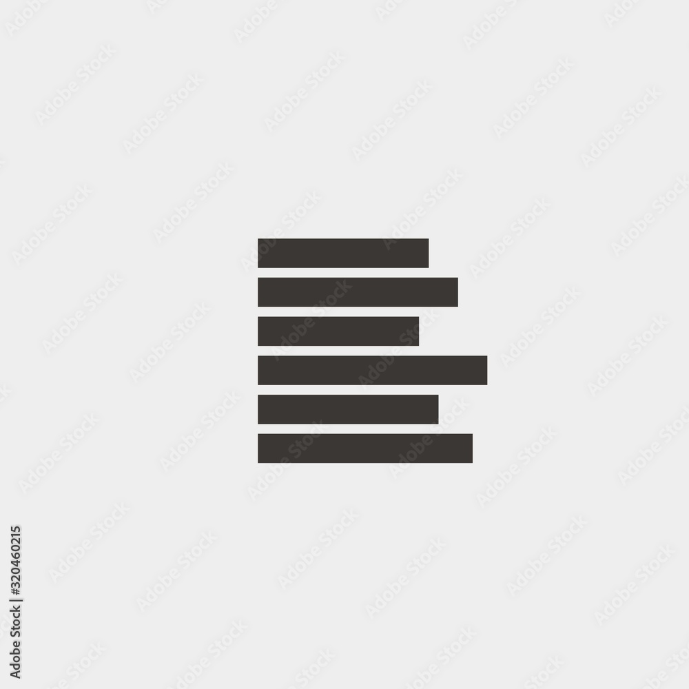 left align icon vector illustration and symbol foir website and graphic design left align icon vector illustration and symbol foir website and graphic design