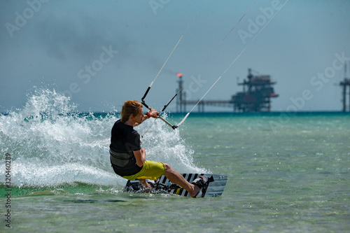 Kiteboarding sport