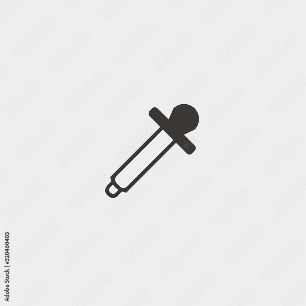 pipette icon vector illustration and symbol foir website and graphic design pipette icon vector illustration and symbol foir website and graphic design