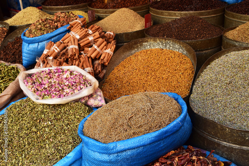 Gewürze auf dem Markt